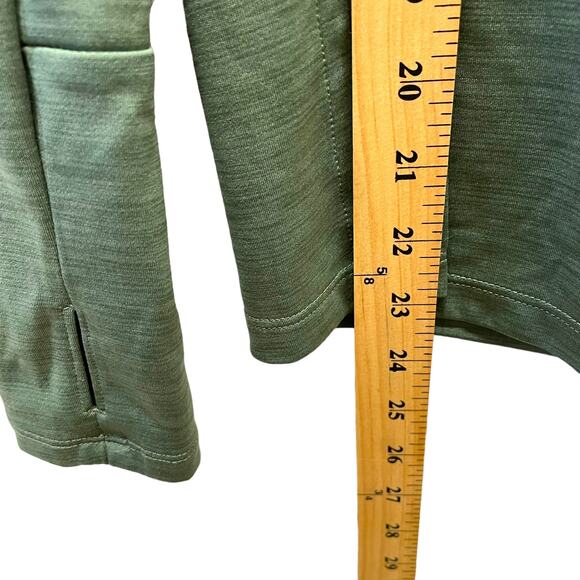 Nike Running Repeat Swoosh Green Dri Fit Half Zip Size Small - Picture 4 of 7